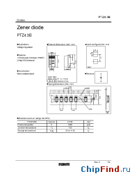 Datasheet PTZ6.2B manufacturer Rohm